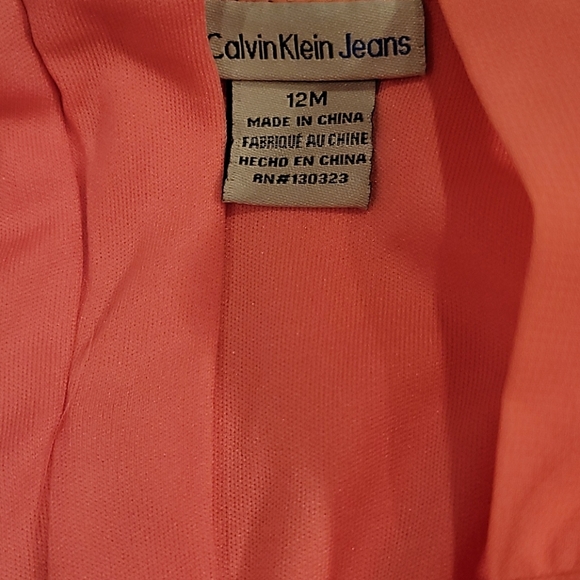 Calvin Klein Silky Ruffle Top - 12 mos. - Picture 6 of 6